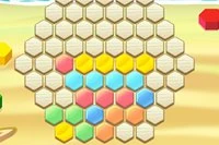 1010 gioco con forme esagonali
