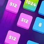 Blocchi colorati con numeri per gioco puzzle digitale