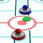 In questo gioco super divertente, sfida i vari avversari a air hockey