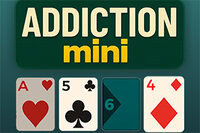 Goditi una mini variante di Addiction Solitaire con una sfida rapida e