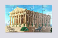 Risolvi i puzzle di Ancient Wonders Jigsaw Puzzles e svela famosi monumenti