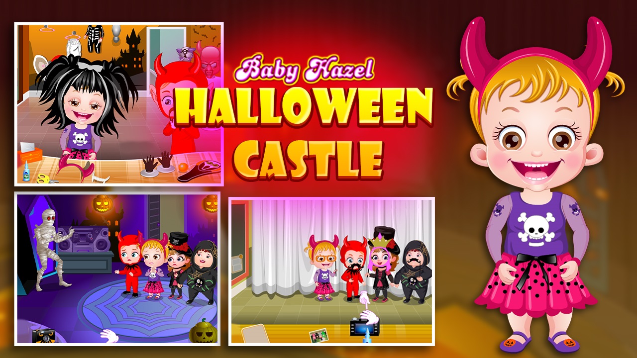 Baby Hazel: Halloween Castle 🕹️ Gioca su Giochi123