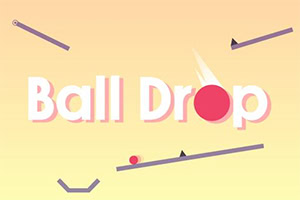 Usa il tuo ingegno e la logica per superare gli ostacoli nei livelli impegnativi di Ball Drop