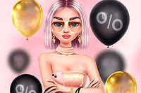 Prepara cinque migliori amiche per una folle giornata di shopping di Black