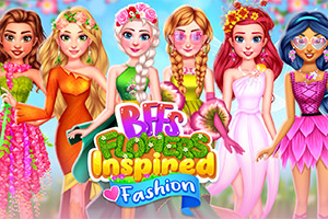 BFFs Flowers Inspired Fashion