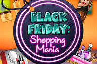 Vai al centro commerciale e vivi una folle giornata di shopping di Black Friday