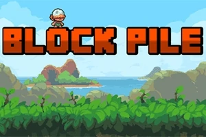 Block Pile è un gioco arcade online in pixel, quanto in alto riesci ad arrivare?