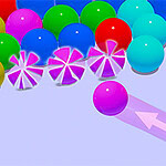 Bubble Game 3D è una versione impegnativa che offre una prospettiva completamente nuova al classico gioco online