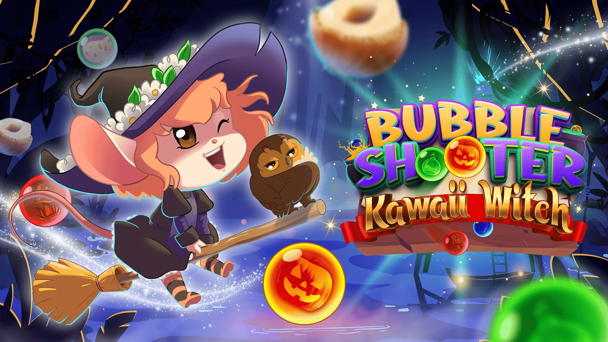 Bubble Shooter: Kawaii Witch