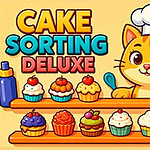 Cake Sorting Deluxe Cake Sorting Deluxe è un puzzle divertente e rilassante che mette alla prova le tue abilità di ordinamento!