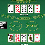 Caribbean Stud Poker Gioca a poker veloce contro il banco!