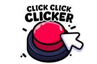 Click Click Clicker è pura follia clicker in stile classico