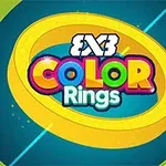 Color Rings 3x3 è un puzzle game semplice e colorato