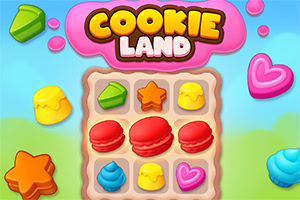 Entra in Cookie Land, l'avventura Match 3 definitiva più dolce di sempre!