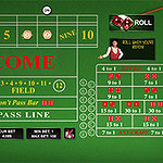 Lancia i dadi nel Craps 3D!