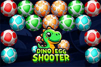 Dino Egg Shooter è un gioco divertente ambientato in un colorato mondo