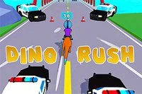 Corri veloce con il tuo dinosauro domestico in Dino Rush!