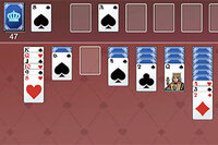Gioco di Klondike con due mazzi di carte