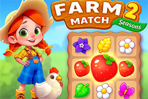 Un gioco di puzzle a tema agricolo in cui abbini le tessere per raccogliere i raccolti