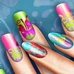 Manicure reale: fiori