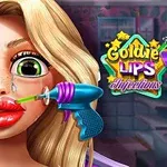 Labbra rifatte di Goldie