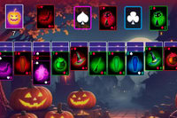 Gioco di Klondike per Halloween