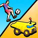 Kick and Ride è un rompicapo basato sulla fisica, con due modalità di gioco