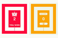 Tocca per girare, evita i bordi della pista