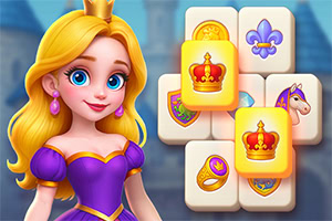 Entra nel magico Regno Reale in Kings & Queens Mahjong!