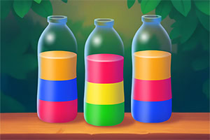 Magic Bottles è un rilassante puzzle di ordinamento dei colori con un intelligente tocco strategico