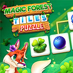 Una foresta magica piena di segreti ti aspetta in Magic Forest Tiles Puzzle