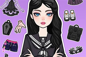 Crea look incantati in Magical Diary: Paper Dress Up