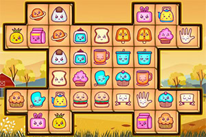 Collega le tessere uguali in Mahjong Deluxe!