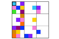 Riempi la griglia con i colori