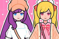Crea look adorabili in Paper Doll Diary: Chibi Dolls