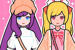 Crea look adorabili in Paper Doll Diary: Chibi Dolls