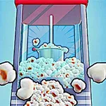 Popcorn Fun Factory é um divertido jogo idle onde você pode gerenciar sua própria fábrica de pipoca!