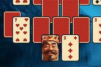 Classico Pyramid Solitaire ambientato nell'Antica Cina