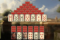 Gioca a Pyramid Solitaire nell'antica Roma