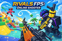 Rivals FPS: Online Shooter è uno sparatutto veloce e a blocchi con battaglie