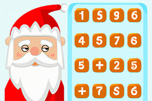 App di apprendimento matematico con Babbo Natale e puzzle di numeri