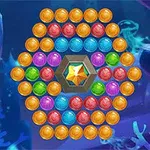 Fai scoppiare tutte le bolle subacquee in questo divertente gioco di puzzle a tema marino