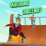 Skateboard Challenges è un gioco dinamico che mette alla prova le abilità dei giocatori attraverso vari livelli impegnativi per progredire