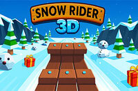 Guarda fin dove riesci ad arrivare in Snow Rider 3D su piste ghiacciate veloci,