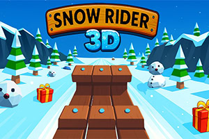 Guarda fin dove riesci ad arrivare in Snow Rider 3D su piste ghiacciate veloci, divertenti e piene di pericoli