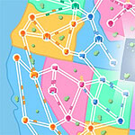 Costruisci, collega e conquista in State Connect, il puzzle definitivo di gestione stradale!