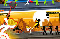 Ti piacciono i combattimenti epici con tanti Stickman?