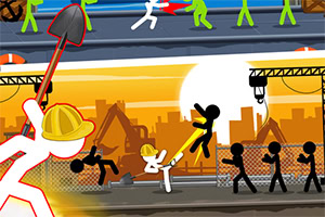 Ti piacciono i combattimenti epici con tanti Stickman?