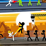 Ti piacciono i combattimenti epici con tanti Stickman?
