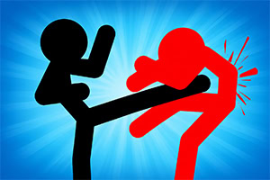 Combatti ondate di stickman nemici